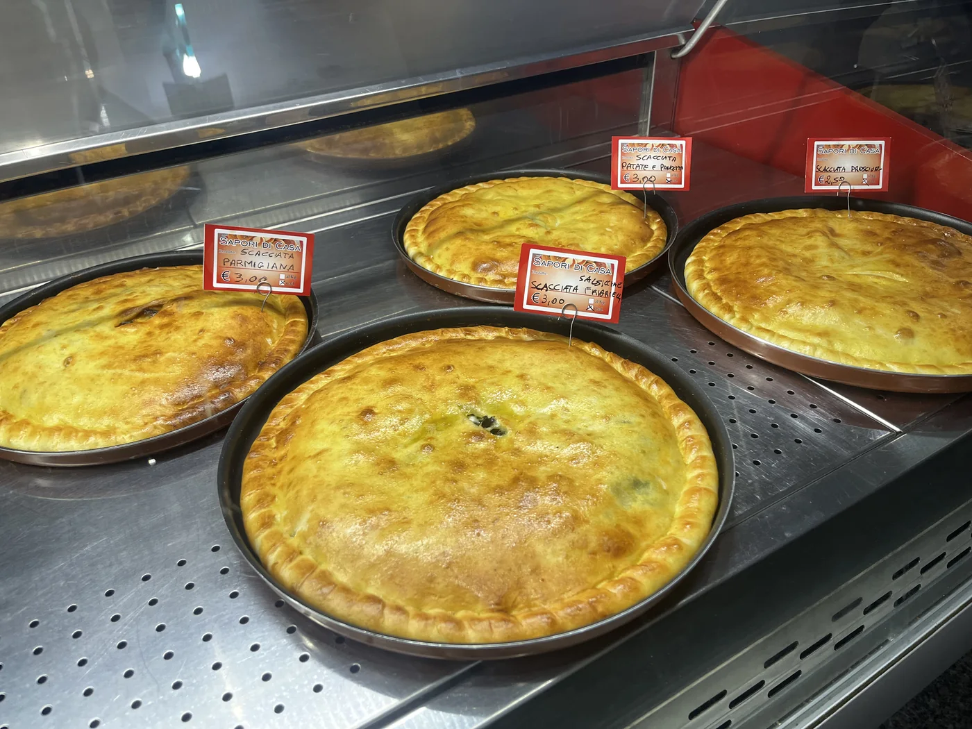 Specialità della casa pronta da servire